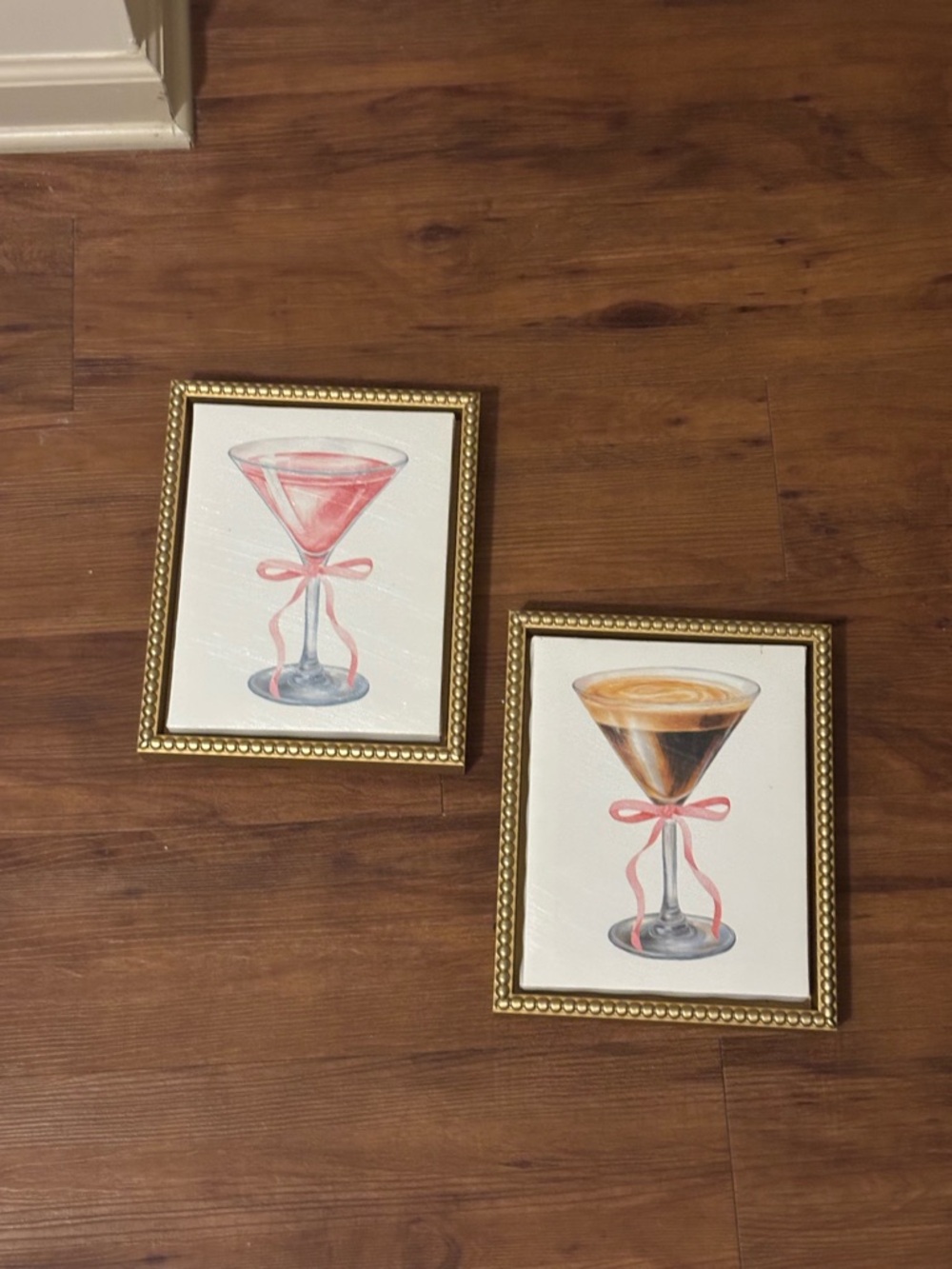 8x10 Box framed canvases!!! SET OF 2